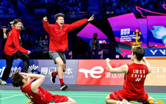 国羽3比1力克韩国第14次亲吻苏迪曼杯Bsport体育平台登录首次四连冠！(图1)